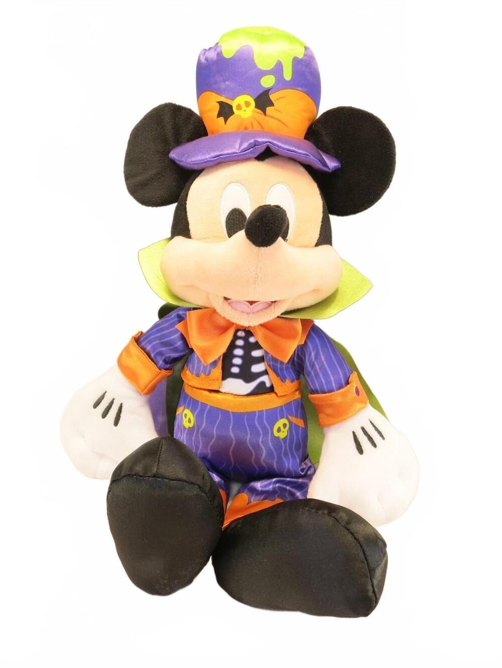 Disney Store Mickey Mouse Vampire Plush Halloween Small 17'' 2018